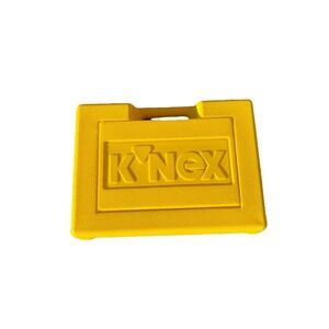 K'NEX Vintage Parts Lot Over 4.5 Lbs Including‎ Yellow Case 1990's